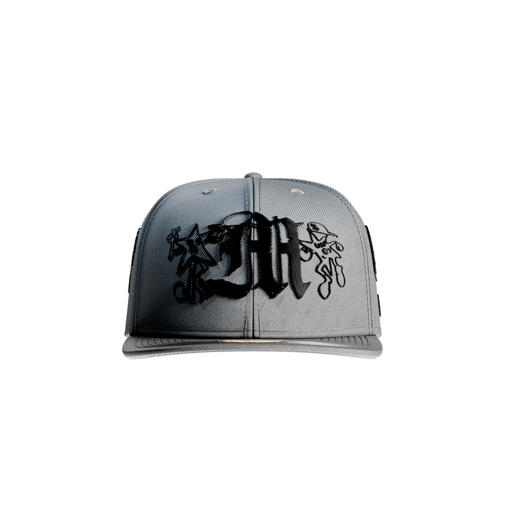 New Era x Stillz x Mora Hat- Grey/Black