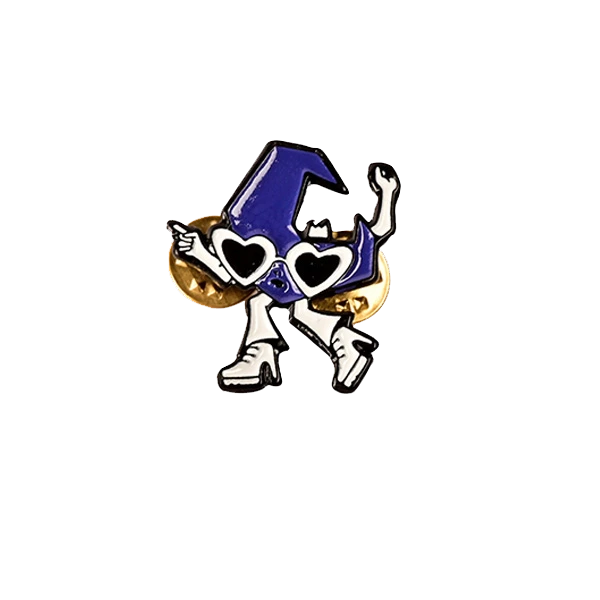 Media Luna Pin