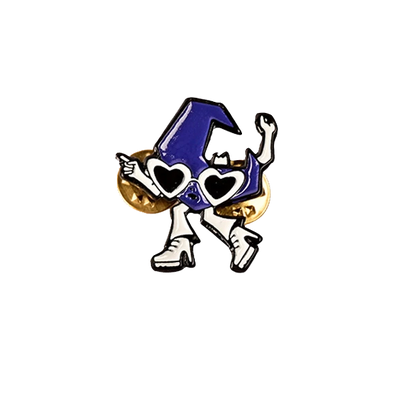 Media Luna Pin