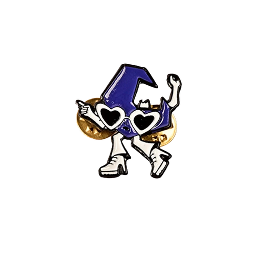Media Luna Pin