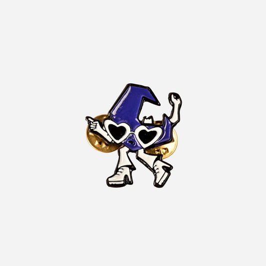 Media Luna Pin