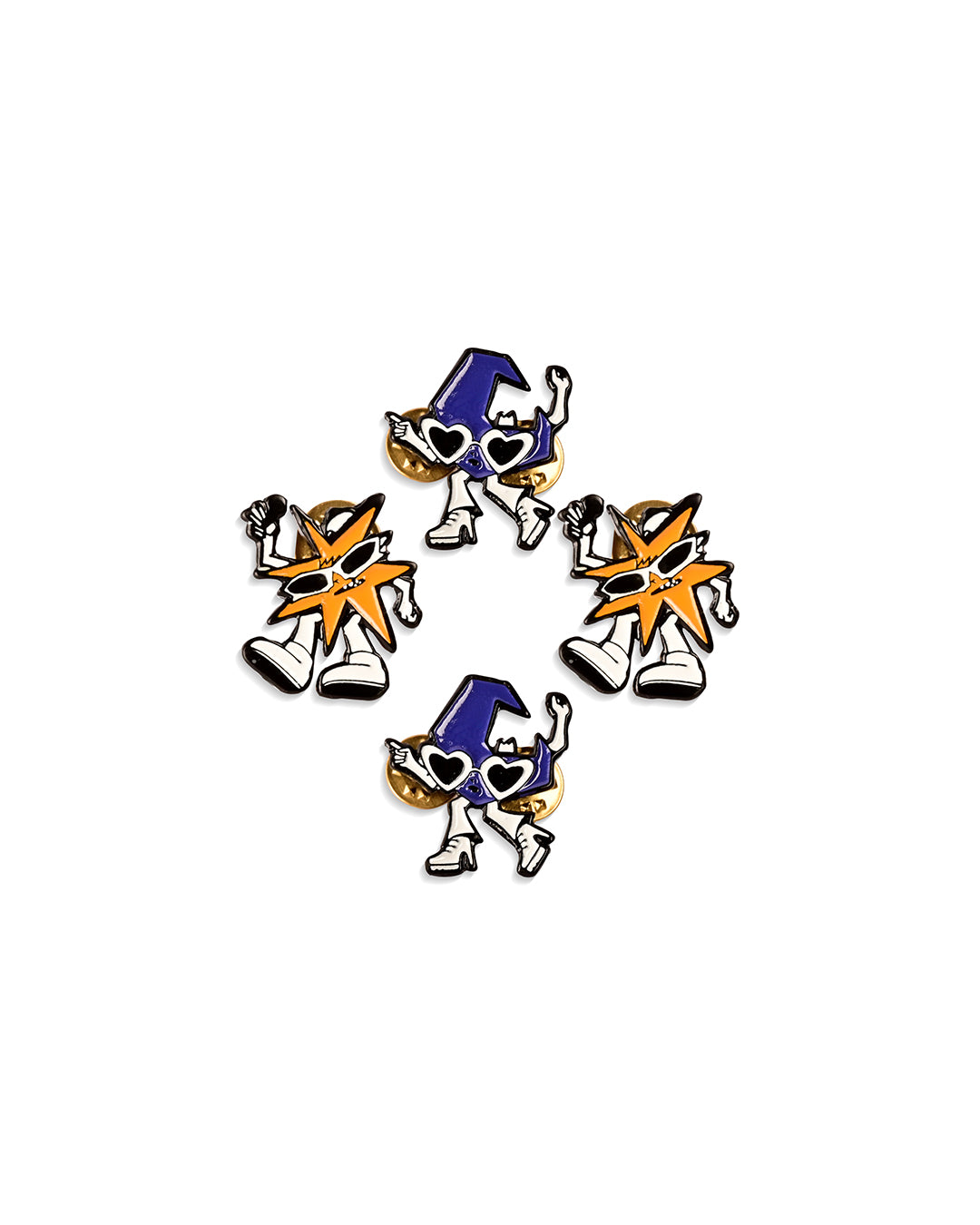 Media Luna Pin